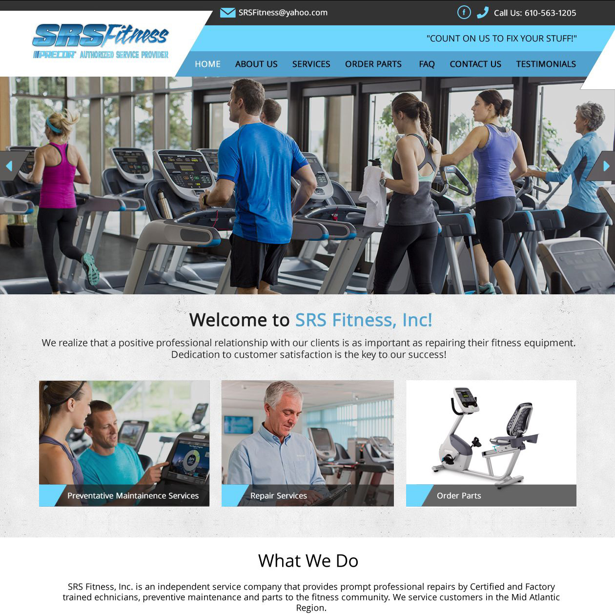 SRS Fitness - fitness equipment service & repair SRS Fitness