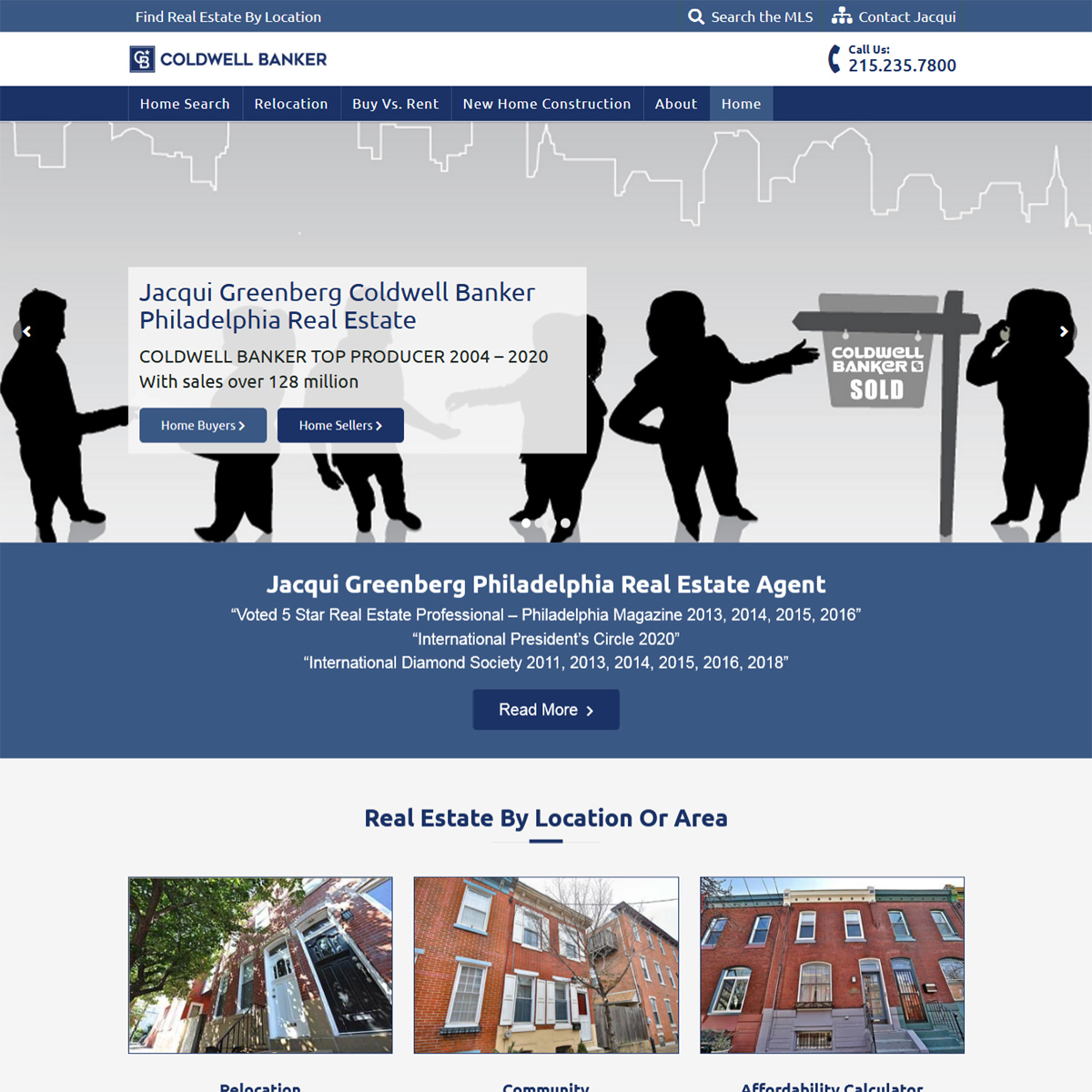 Coldwell Banker Real Estate Website Design